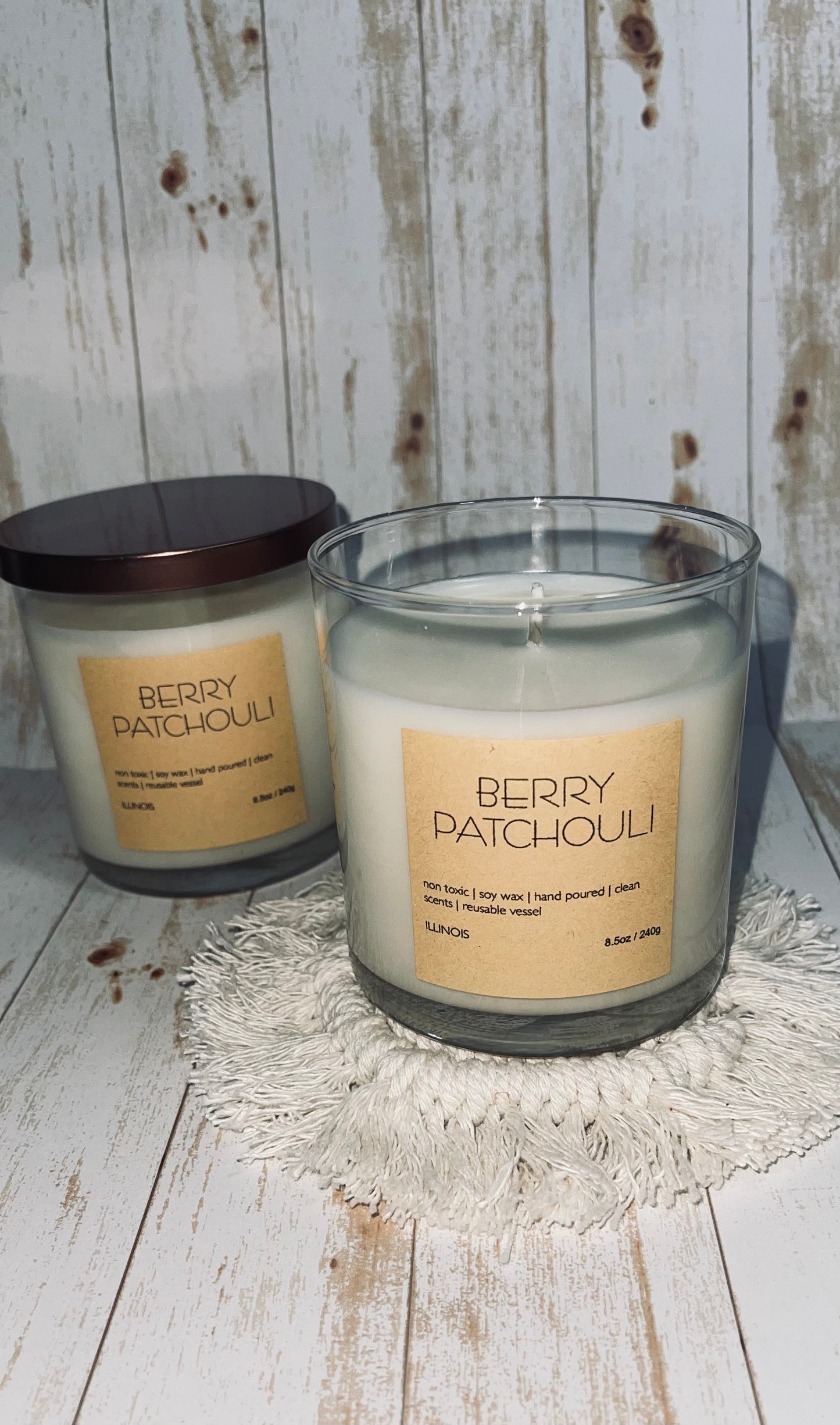 Lux Berry Patchouli Candle