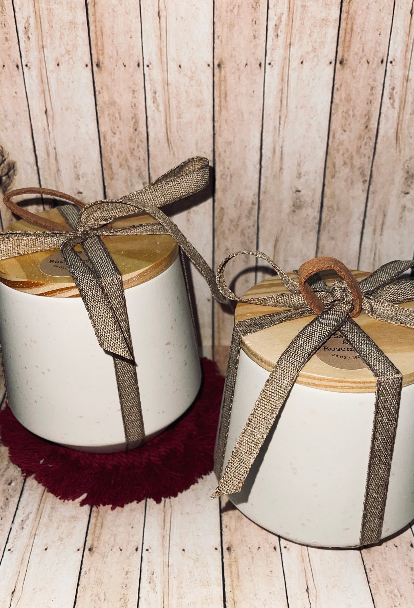 Holiday Ceramic Collection Candle