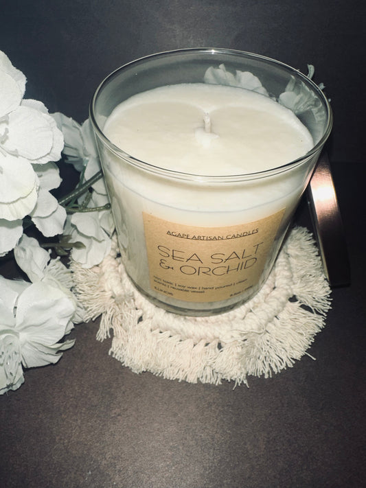 Lux Collection Sea Salt & Orchid Candle